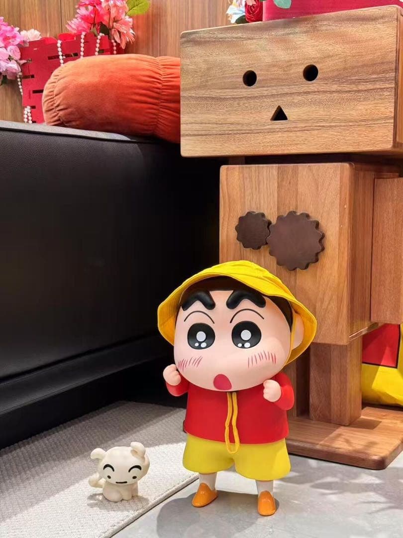 クレヨンしんちゃん 驚いた小さな表情约40cm