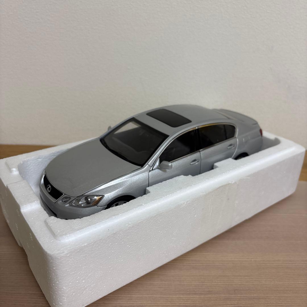 オートアート　レクサス GS 430 シルバー 1/18 ミニカー