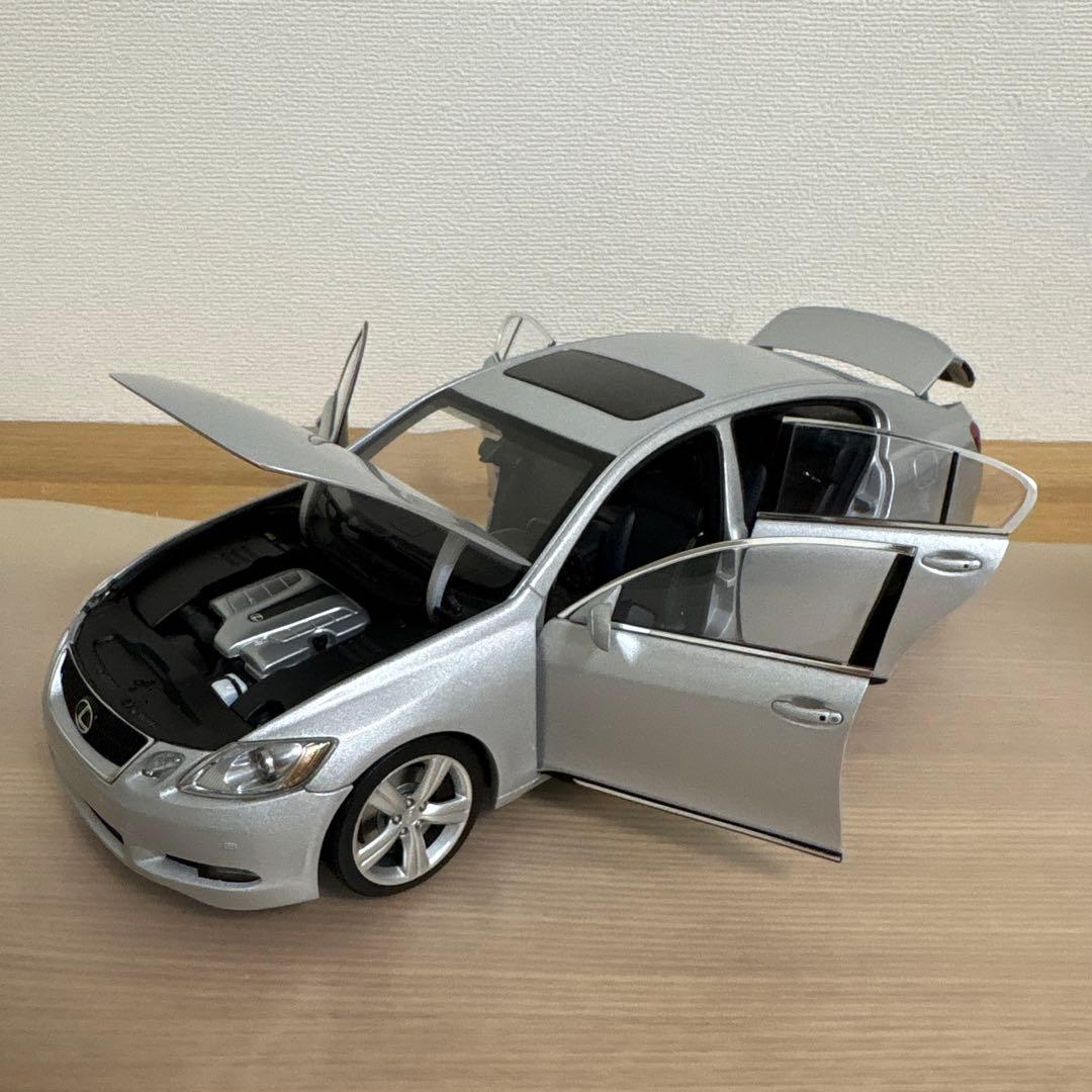オートアート　レクサス GS 430 シルバー 1/18 ミニカー