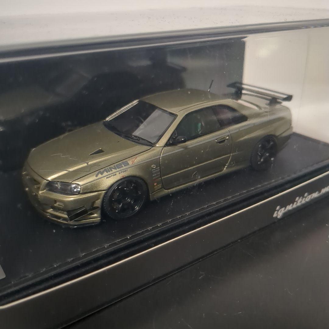 イグニッションモデル スカイラインGT-R Mine's R34 マインズ