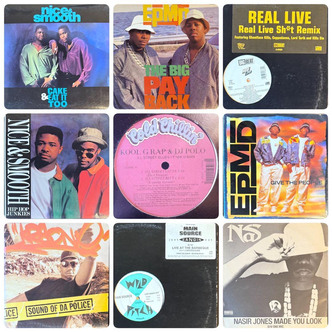 90年台HIPHOPクラシックレコードセット 送料込み
