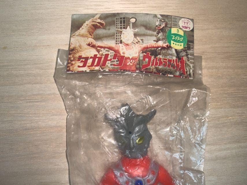 ビンテージソフビ　タカトク　ウルトラマンレオ