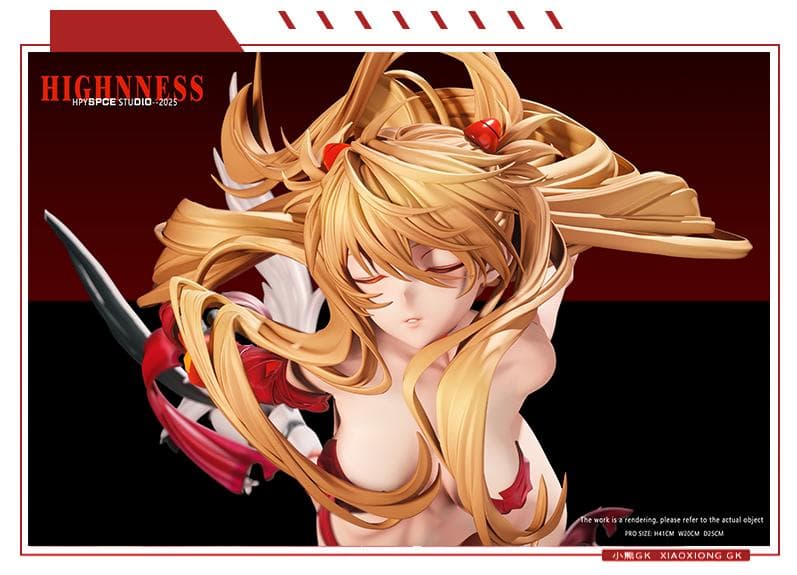 新世紀エヴァンゲリオン アスカ・おひめさま 樹脂 彫刻 フィギュア pro