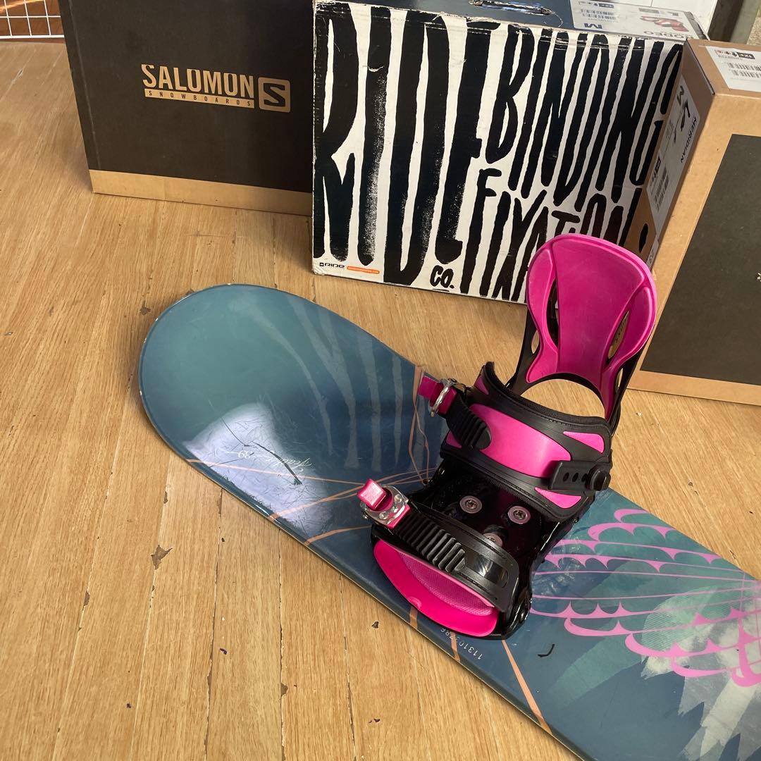 BURTON　バートン　希少130代　バインディング付　スノーボードセット