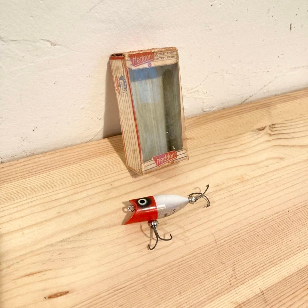 オールドヘドン　ルアー　ヴィンテージスピニングリール　まとめて
