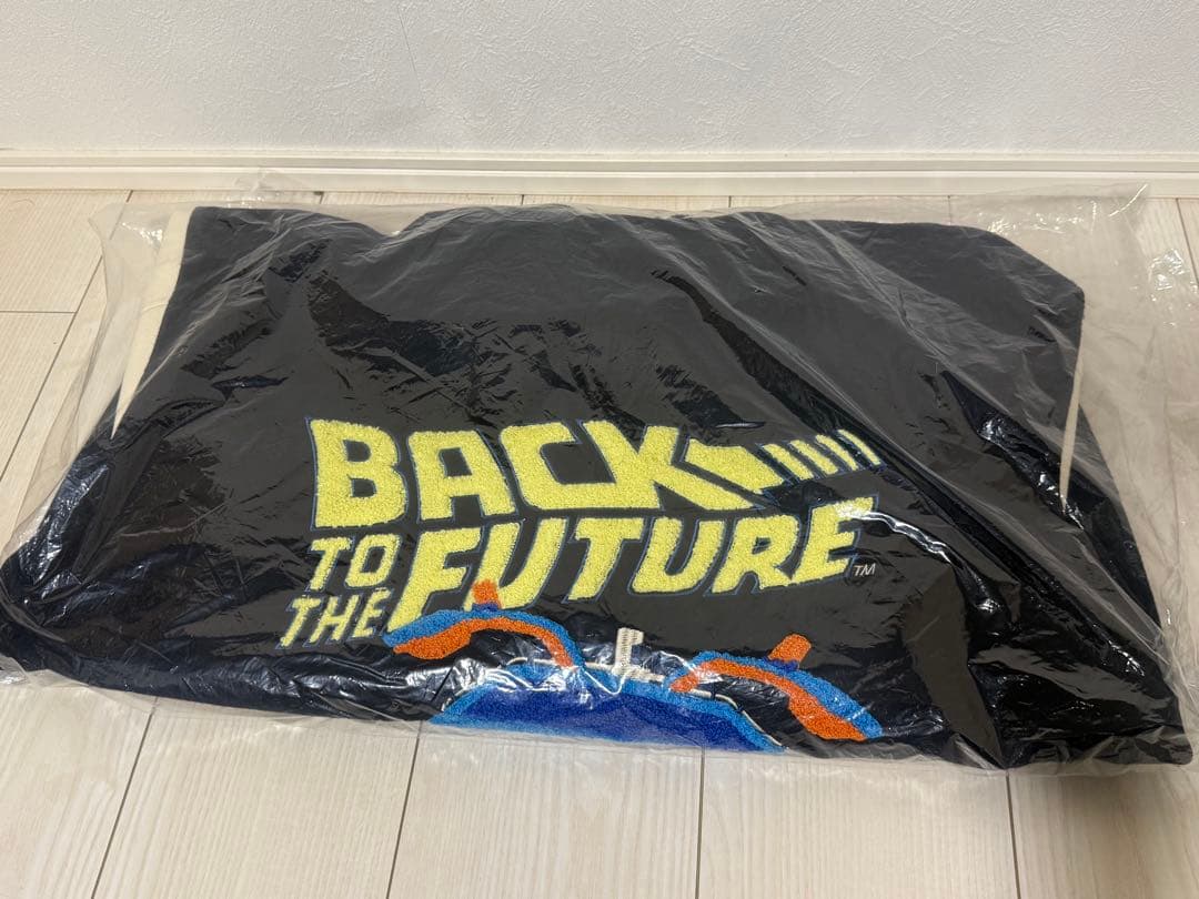 【新品/未使用】バックトゥーザフューチャー　BTTFスタジャン 3L東京コミコン
