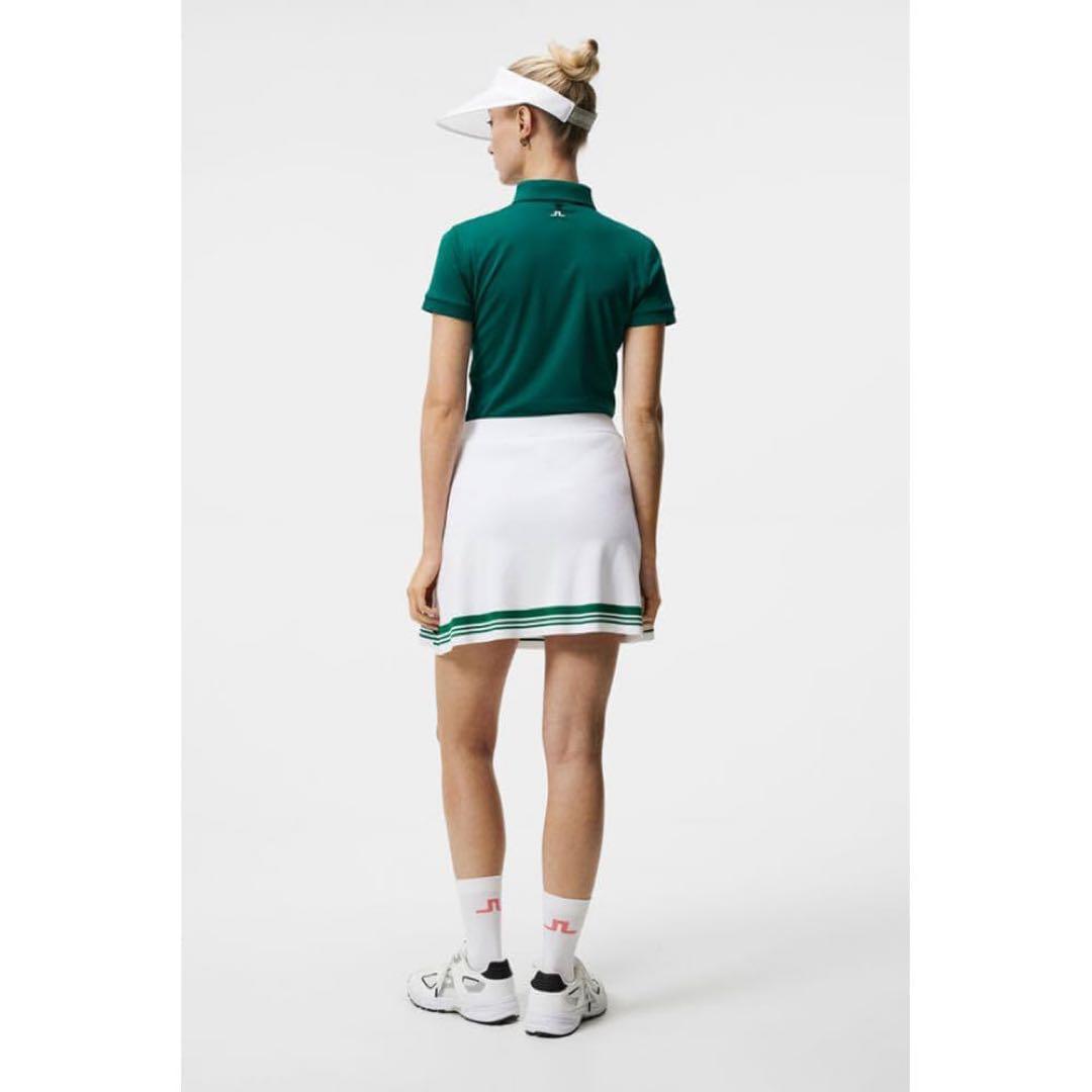 J.LINDEBERG レディース裾ラインニットスカート 072-78453