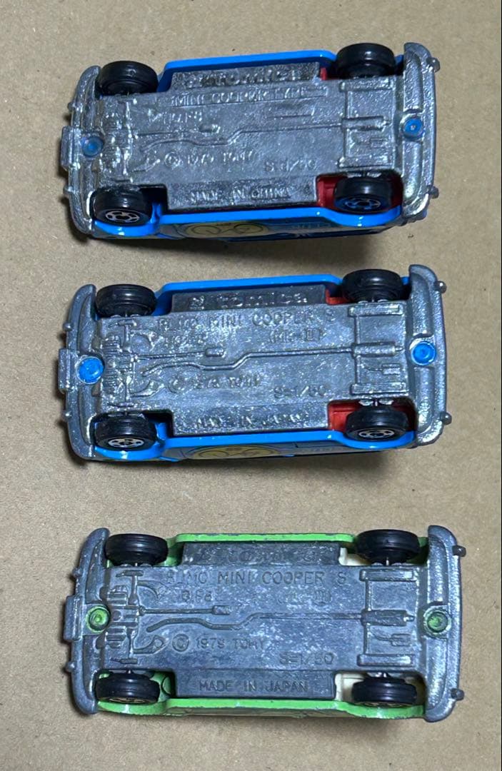 トミカ ミニクーパー 3台セット