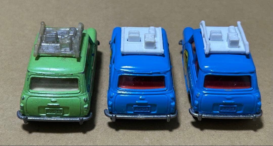 トミカ ミニクーパー 3台セット