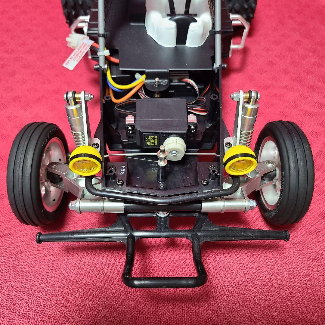 【ジャンク扱い】 タミヤ XB ワイルドワンオフローダーブロックヘッドモータース