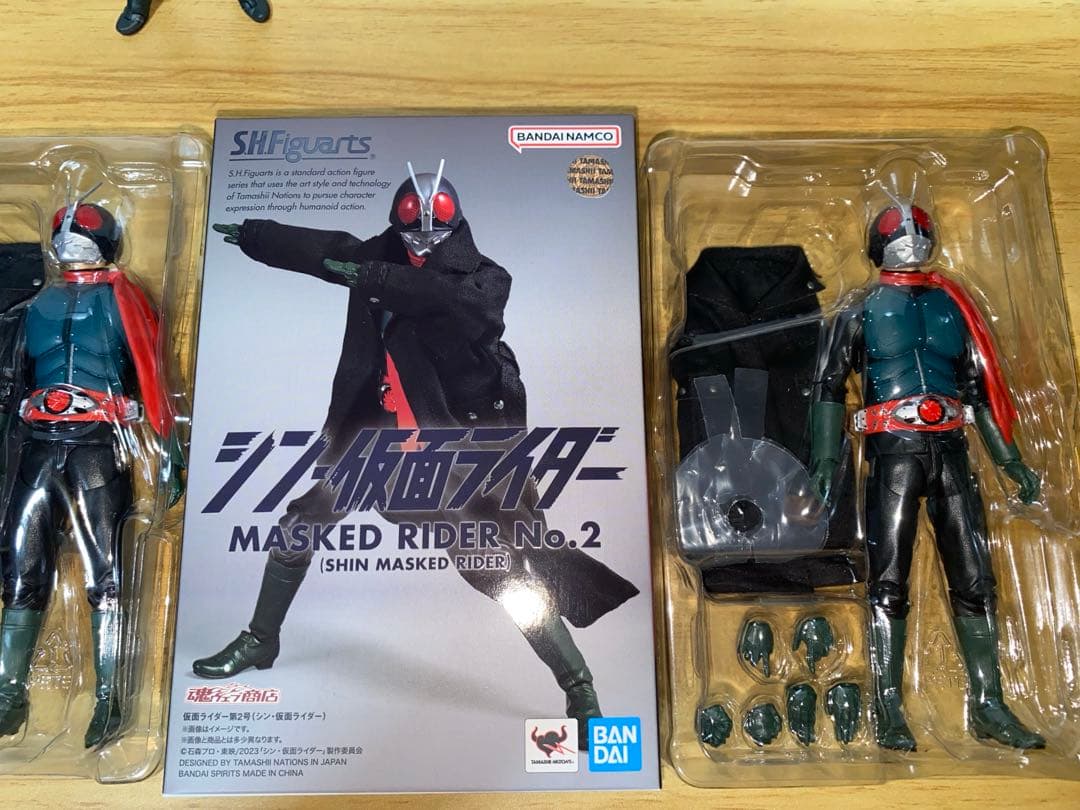 フィギュアーツ シン仮面ライダー 1号 2号 バイク S.H.Figuarts