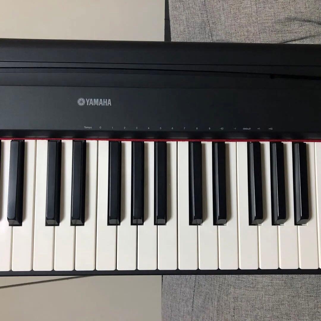 【電子ピアノ2012年製 】P-95B YAMAHA 譜面台 ペダル 電源付き