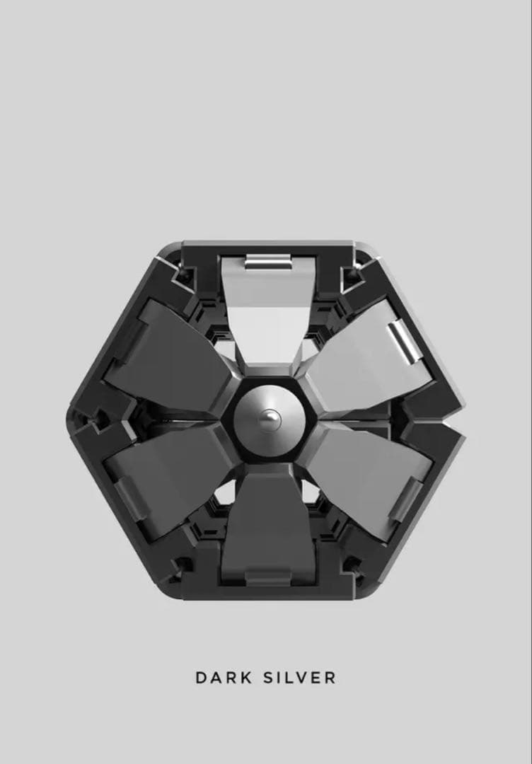 HANCEPT ZERO ハンセプトゼロ カード型変形ボールペン　ダークシルバー