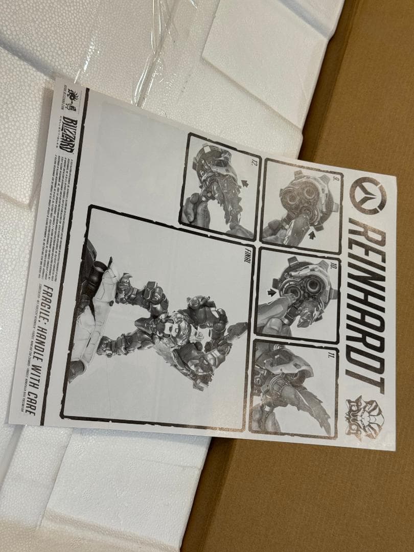 オーバーウォッチ　ラインハルト フィギュア スタチュー OVERWATCH