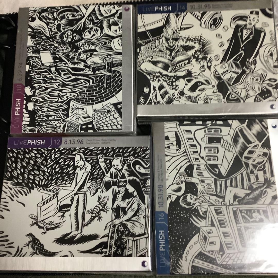 LivePhish CD 20タイトル コンプリート 収納ケース付き