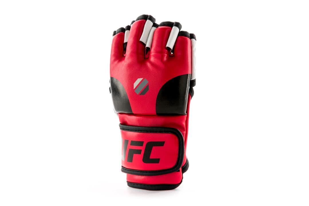 在庫処分！UFC オープンパームMMAトレーニンググローブ 赤 L/XL