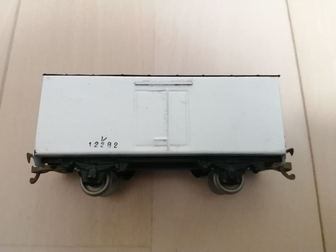 骨董HOゲージ つぼみ堂 蒸気機関車＆ディーゼル＋貨車２両 美品