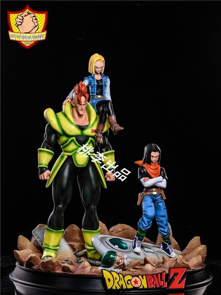 新品未開封『ドラコンボール』 Dynamic　人造人　ガレージキット スタチュー