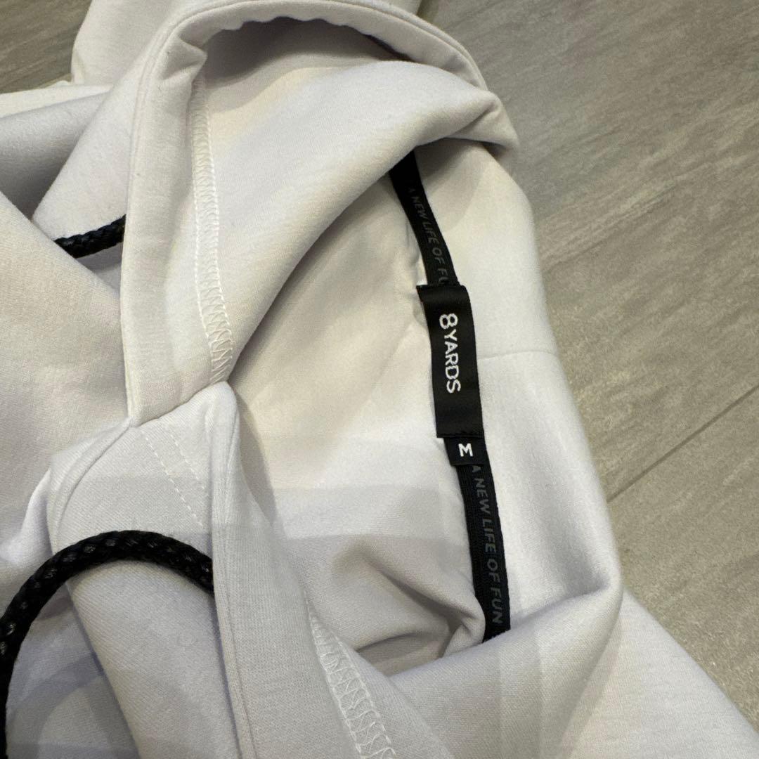 ✨8yards LaidBack Hoodie 3GWhite✨