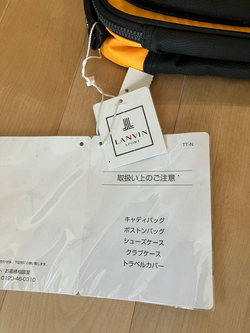 LANVIN SPORT ランバンスポーツ　ポーチ　ラウンドバック