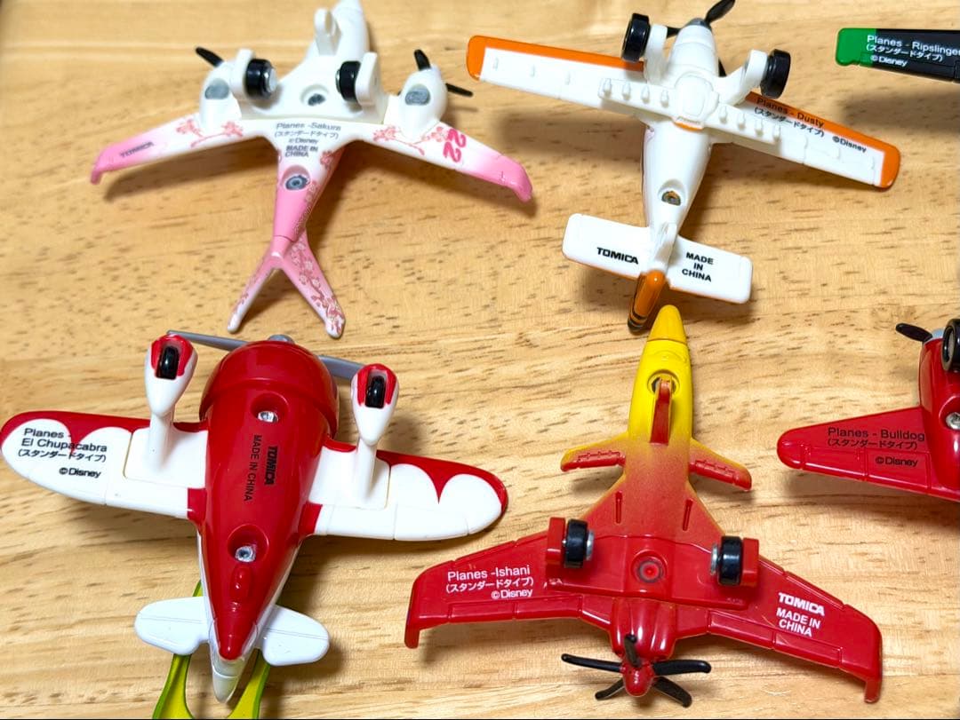 【美品】TOMICA Planes 7機セット