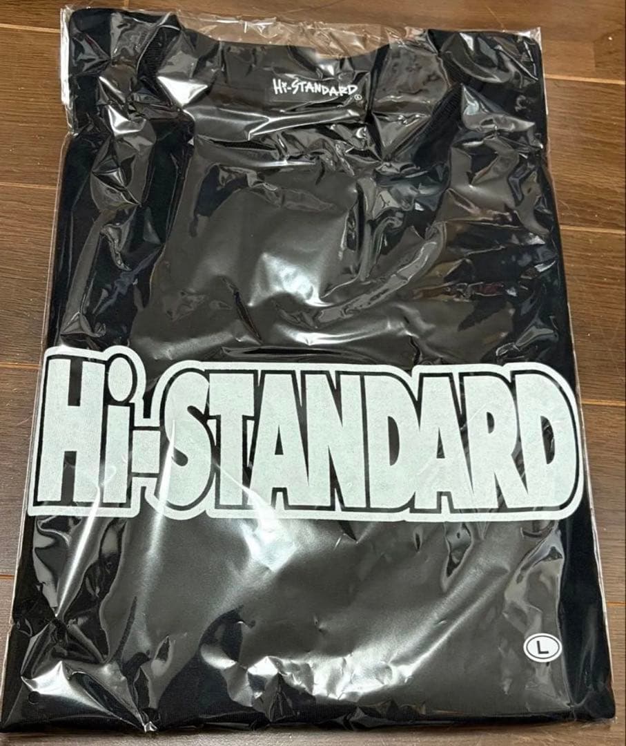 新品 送料無料 L サイズ ブラック Hi-STANDARD FAT ロンT