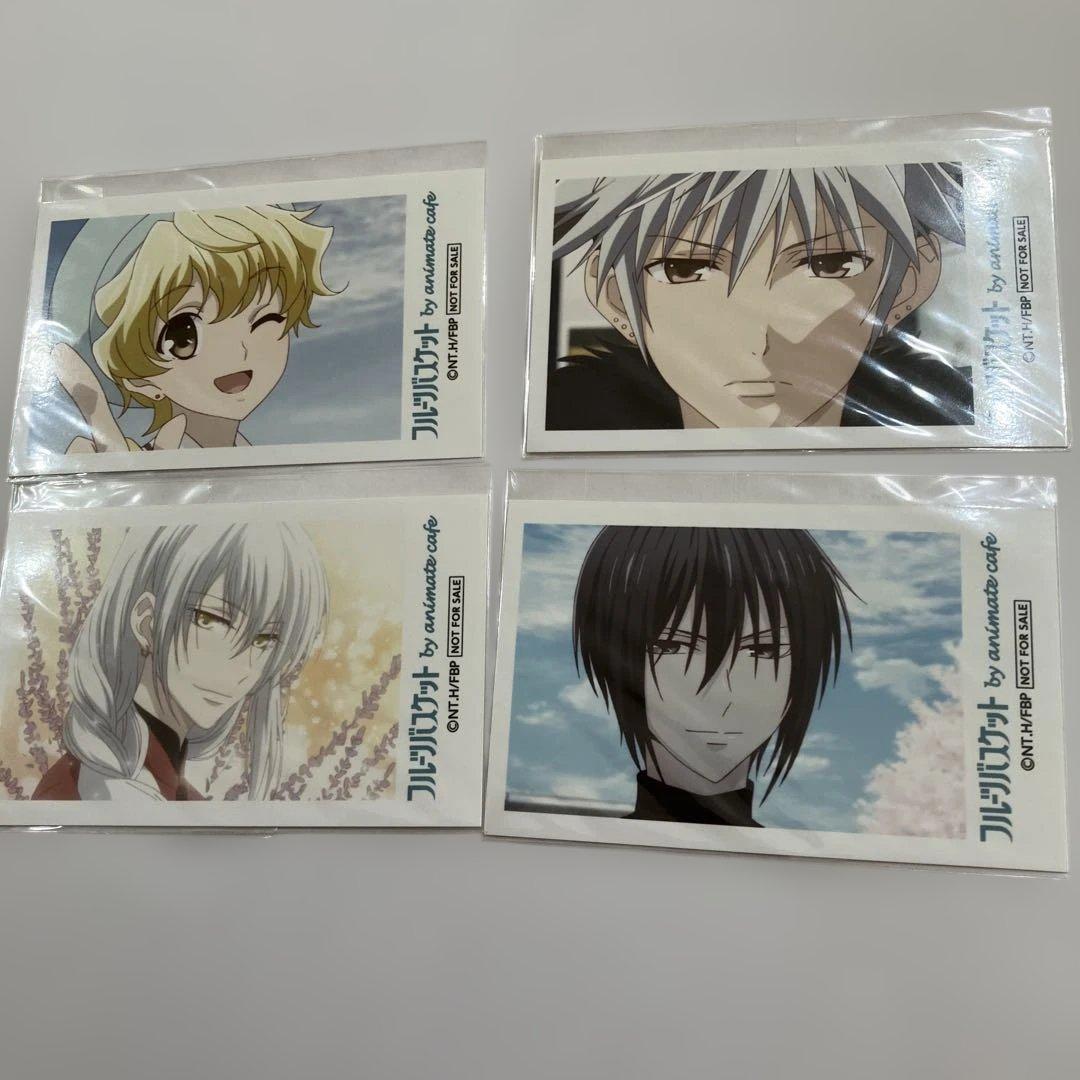 TVアニメ　フルーツバスケット　夾　アニメイトカフェ　フォトカード18枚　非売品