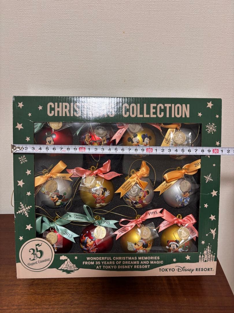 ☆ディズニー　３５周年　オーナメント　セット　歴代　ミッキー☆クリスマス☆