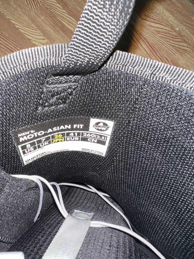 【BURTON】MOTO ASIAN FIT スノボブーツ　メンズ　26cm
