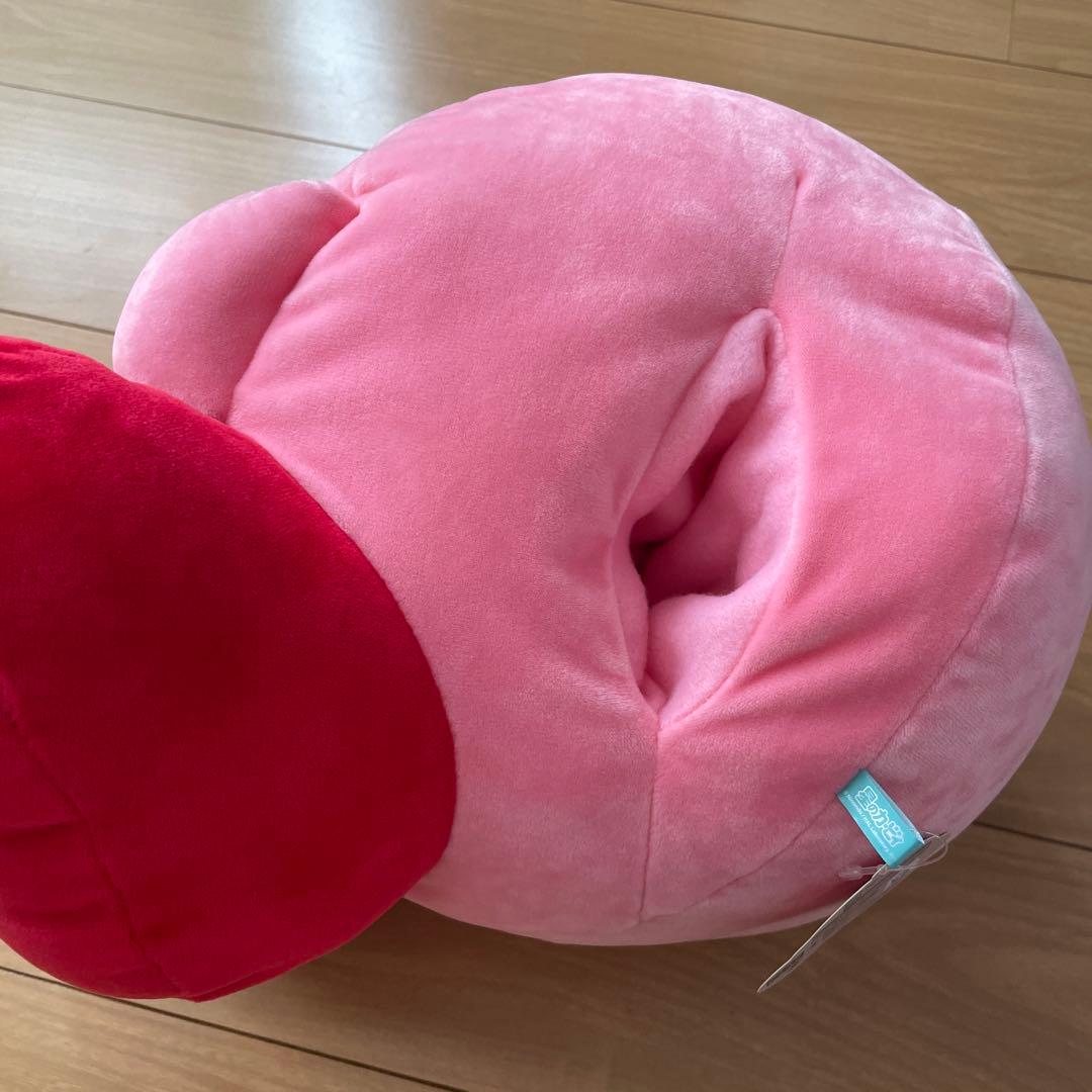 星のカービィ　一緒におひるねクッション　お昼寝　もちもち　ふわふわ　ぬいぐるみ