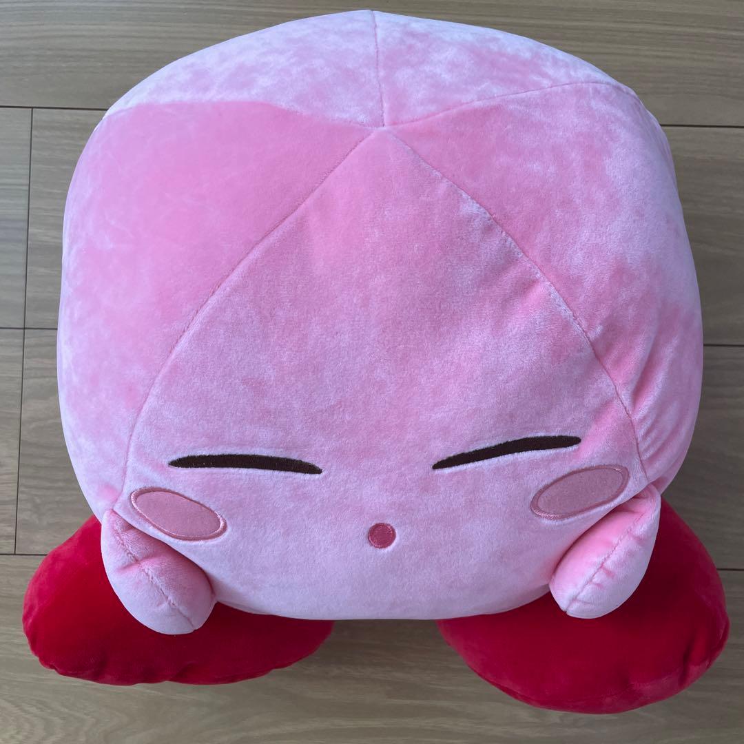 星のカービィ　一緒におひるねクッション　お昼寝　もちもち　ふわふわ　ぬいぐるみ
