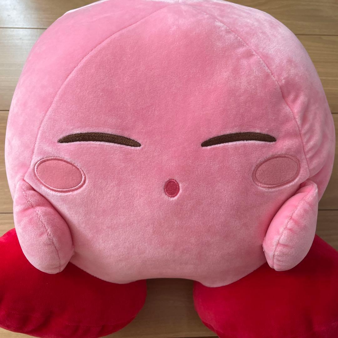 星のカービィ　一緒におひるねクッション　お昼寝　もちもち　ふわふわ　ぬいぐるみ
