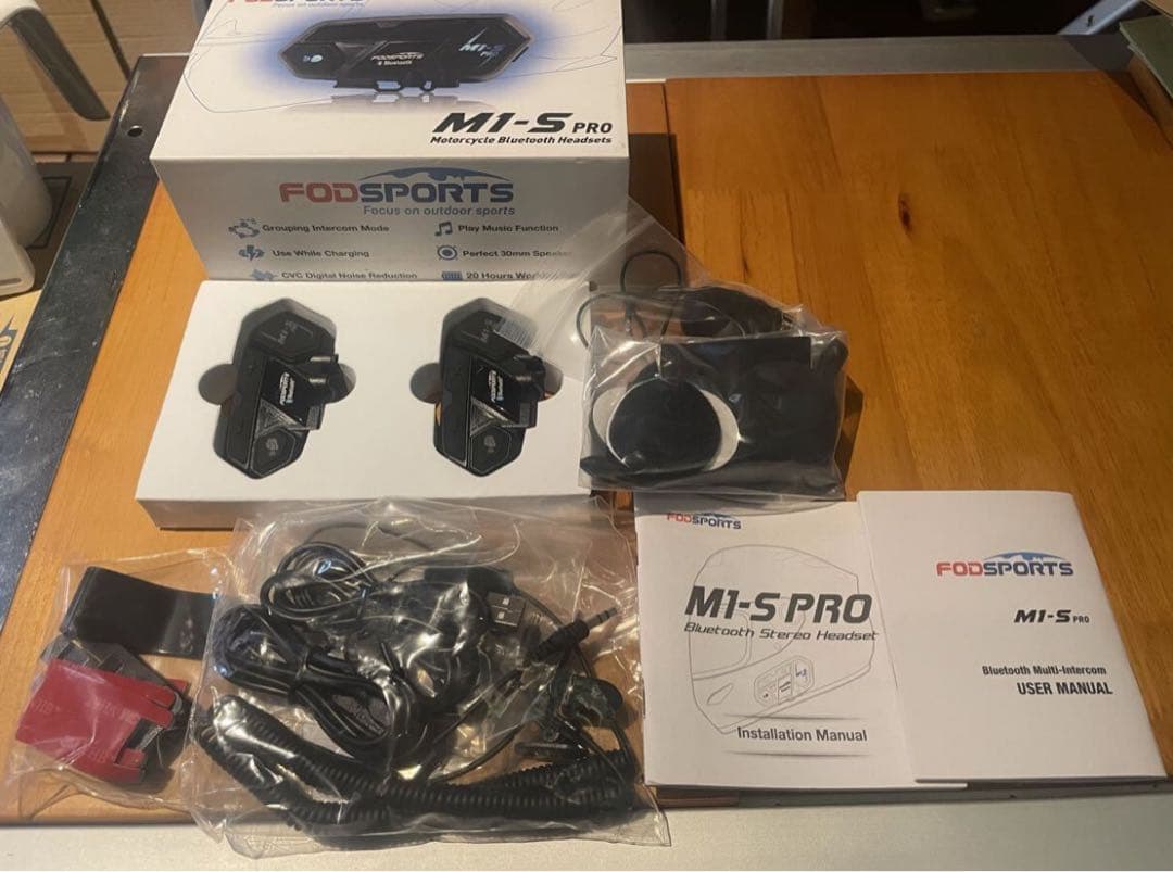 FODSPORTS インカム M1-S Pro