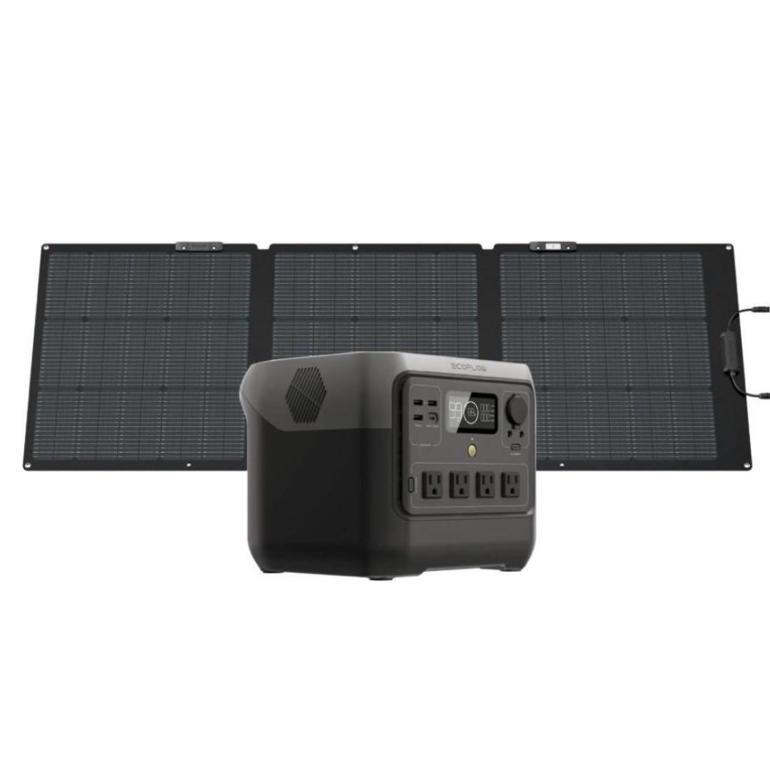 EcoFlow  2 Pro 768Wh ソーラパネル160W セット