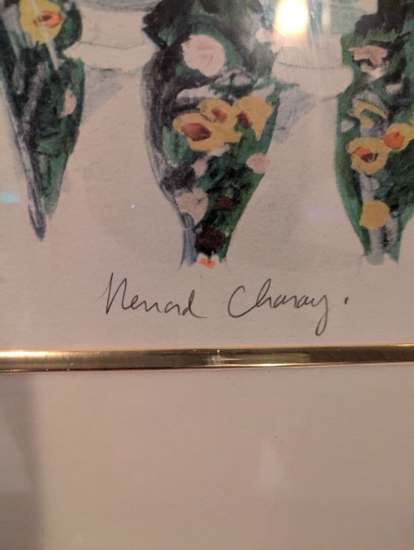 Henri Chavigny 女性の肖像画