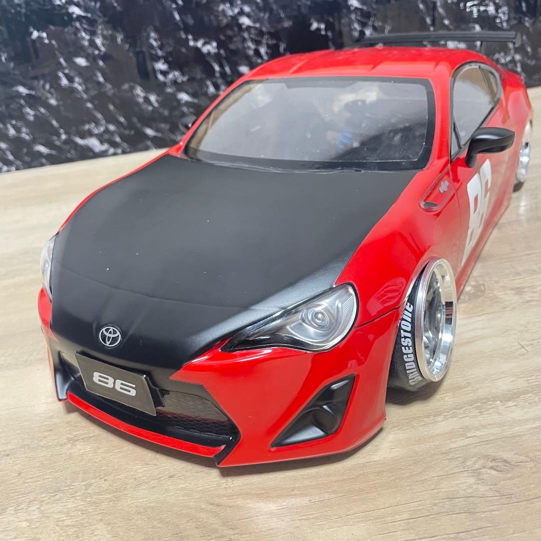 タミヤ　トヨタ　86 1/10 ラジコンボディー　ドリフト　mfゴースト