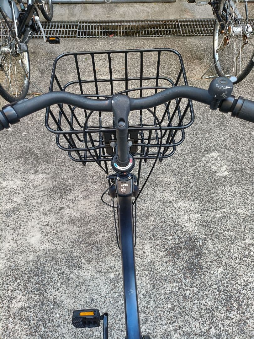 Panasonic sw 電動自転車　Thuleチャイルドシート付き