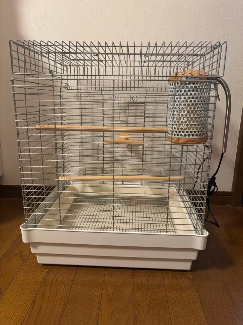オカメ465 セラミックヒーターカバー付サーモスタット　おやすみカバー　止まり木