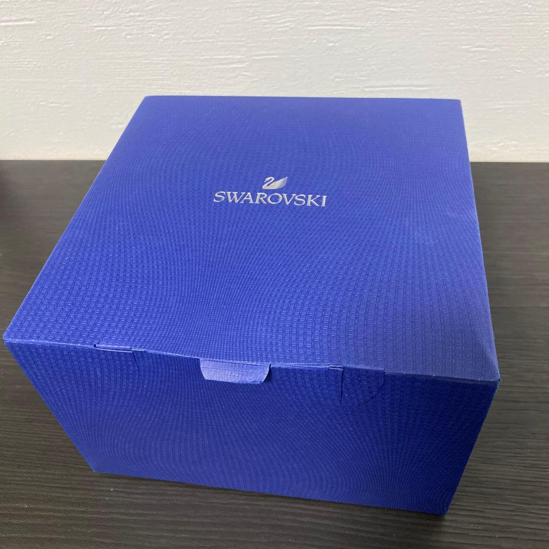 スワロフスキー★バタフライと花　置物
