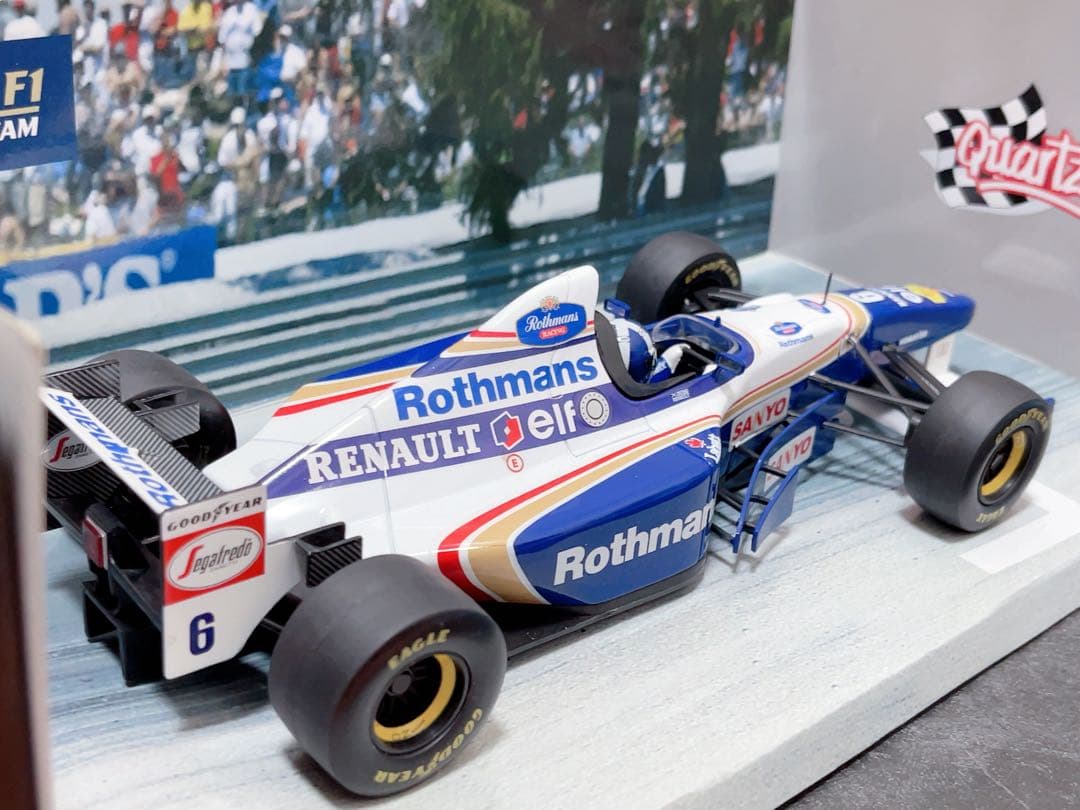 カスタム品 Quartzo　1/18　ウイリアムズ FW17 優勝車