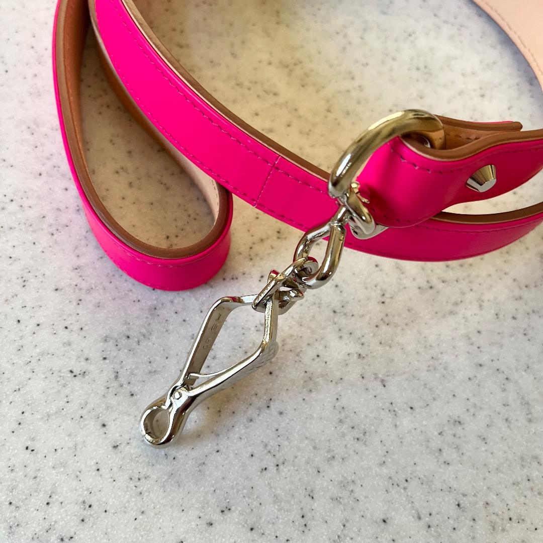 【レア】BALENCIAGA PARIS バレンシアガ ピンクレザーリード