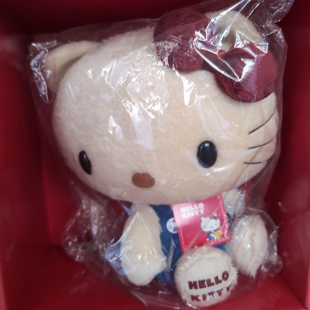 【レア】ハローキティクラシックモヘア ぬいぐるみ 2009年製　35周年