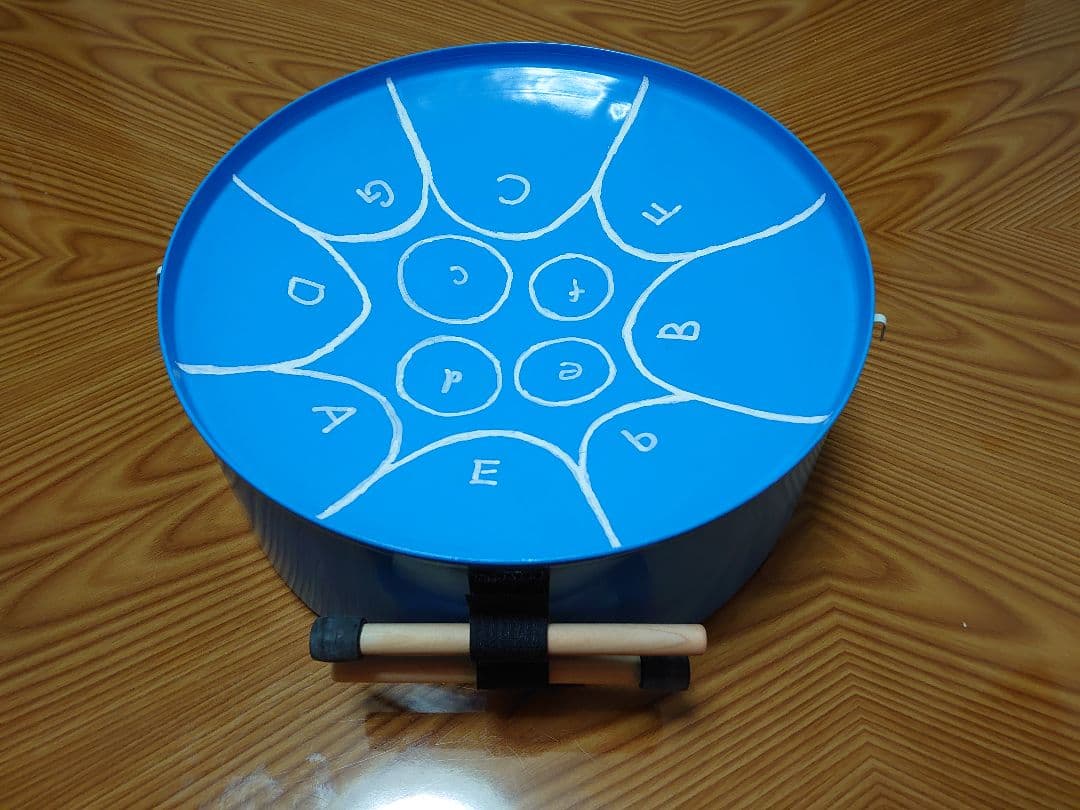 PR02、ミニスティールパン。12音。スティールパン。ハンドパン。タングドラム。