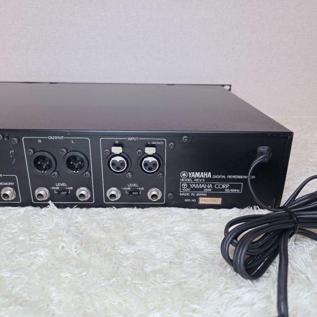 希少品✨YAMAHA REV5 デジタルリバーブ ヤマハ リモコン付き 通電◎