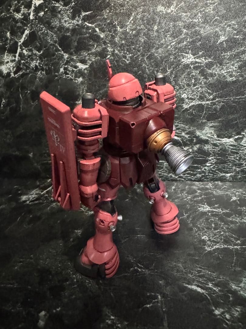 HG ヅダ　シャア専用カラー　塗装完成品　ガンプラ　プラモデル