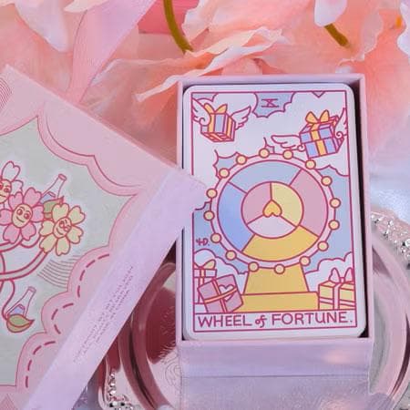 【正規品タロットカード】レア海外インディーズ✨奇妙で可愛いお花のデッキ