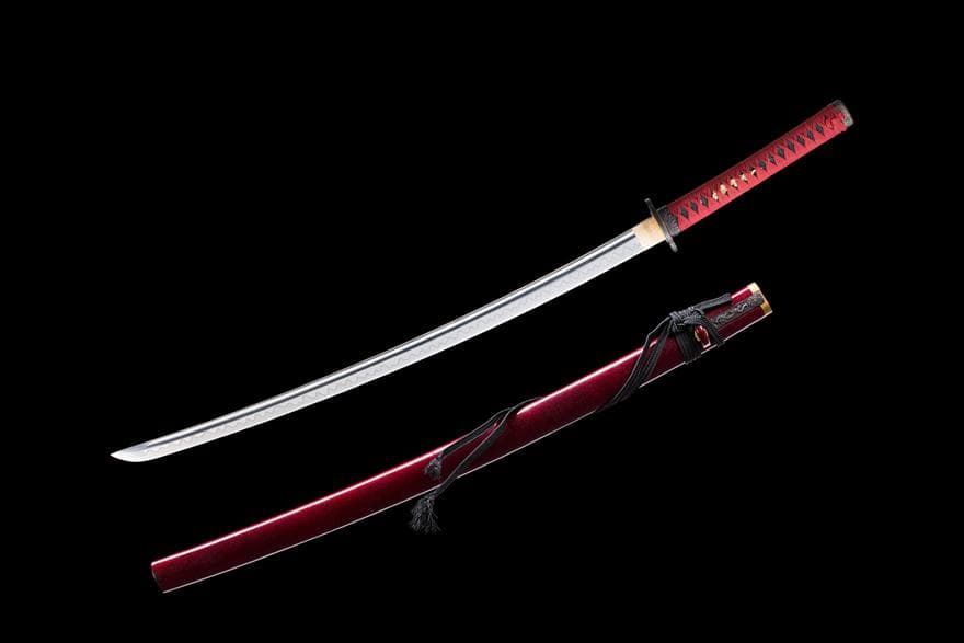 『魔源武士』模造刀 居合刀 武士道 武具 漢剣 唐刀 龍泉剣 手鍛造打