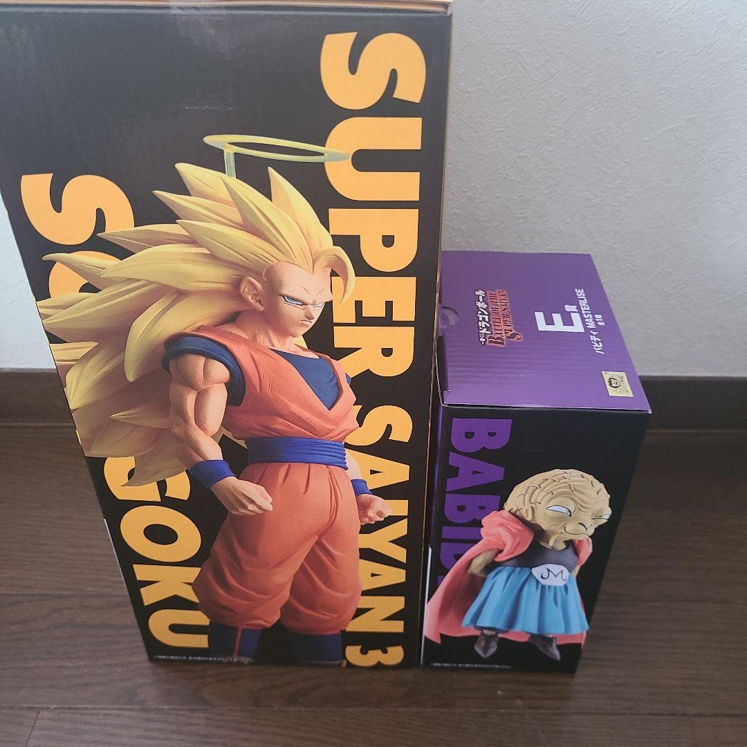 ドラゴンボール　一番くじ A賞　超サイヤ人3孫悟空 E賞 バビディ