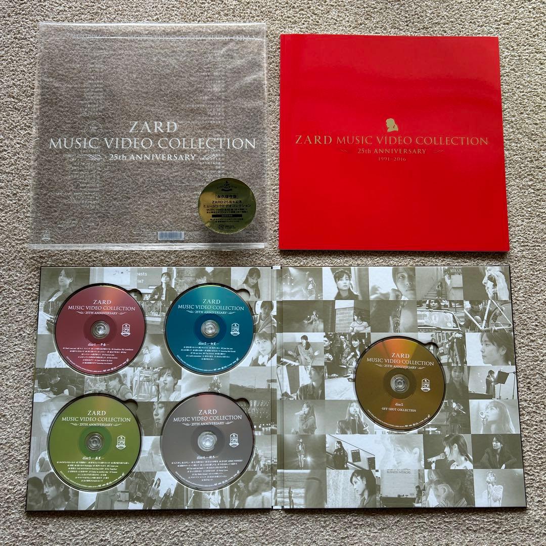 ZARD MUSIC VIDEO COLLECTION～25th DVD5枚組