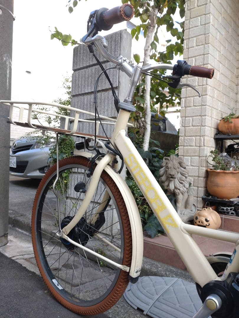 配送可★直接引渡可カスタム現行型【限定車ステップクルーズe】電動アシスト自転車